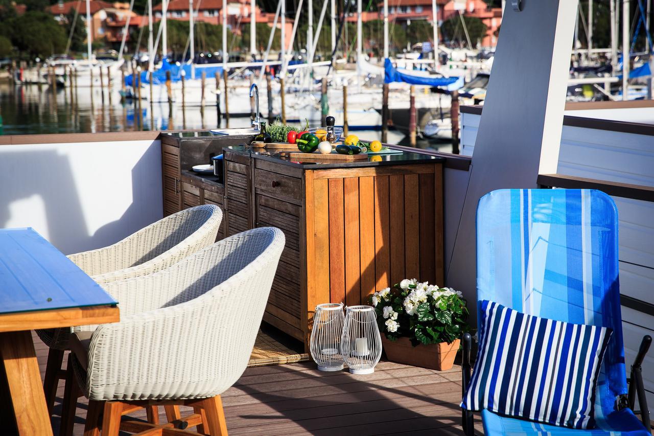 Floating Sea House Kahne Portoroz Portorož Exterior foto