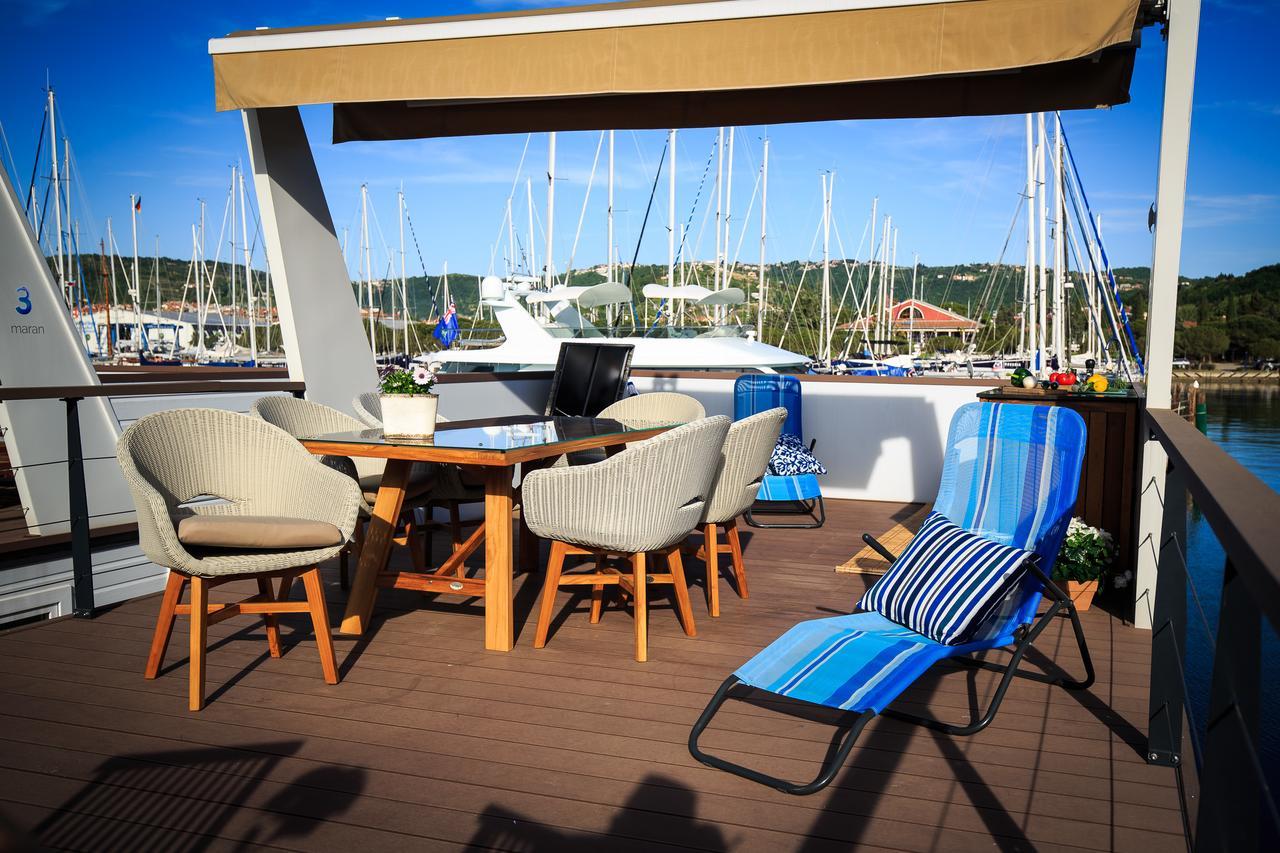 Floating Sea House Kahne Portoroz Portorož Exterior foto