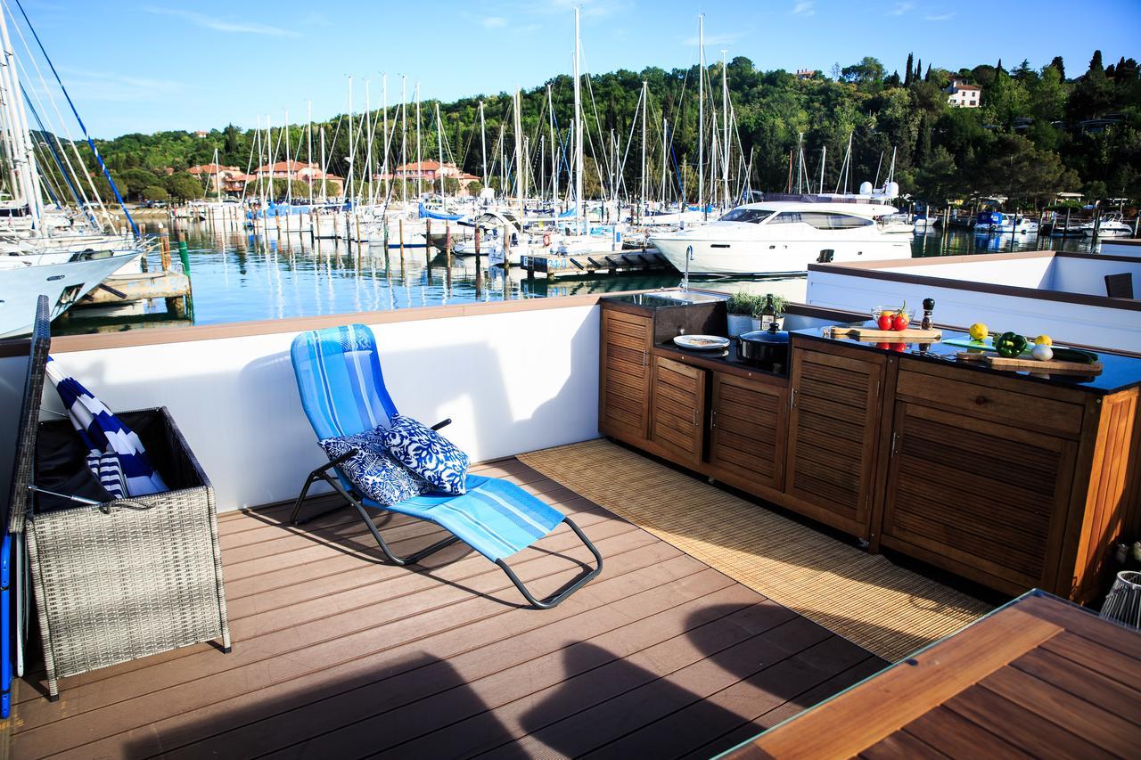 Floating Sea House Kahne Portoroz Portorož Exterior foto