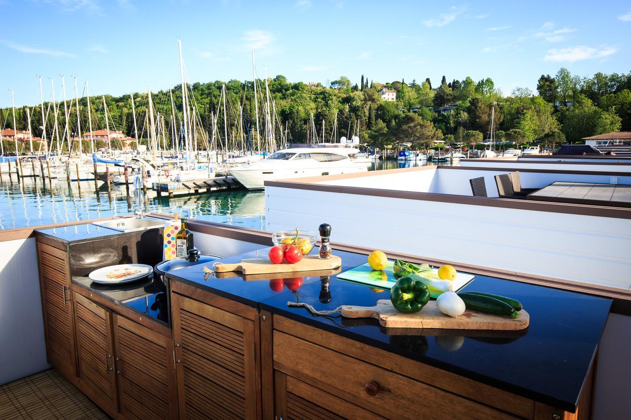 Floating Sea House Kahne Portoroz Portorož Exterior foto